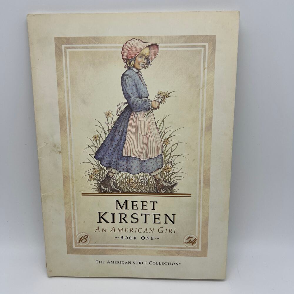 Meet Kirsten An American Girl Book One 1986 First Edition Pleasant Company VTG